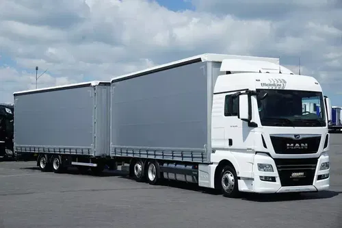 MAN TGX / 24.470 / ACC / EURO 6 / ZESTAW PRZEJAZDOWY 120 M3