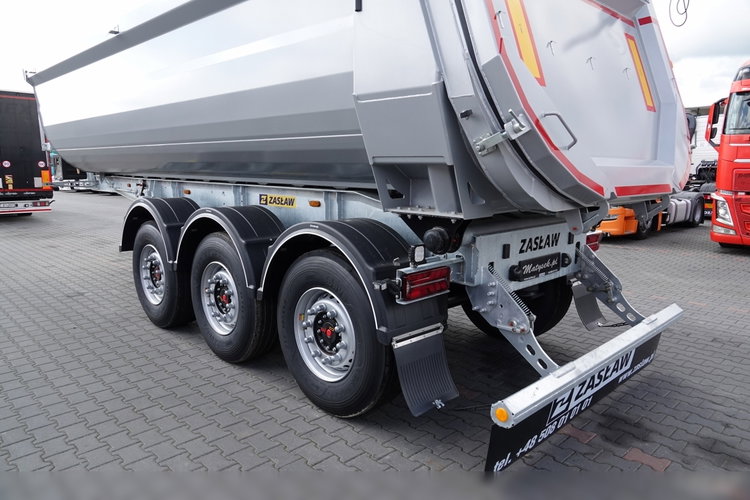 ZASŁAW Zasław WYWROTKA 26 m3 / FABRYCZNIE NOWA / STALOWA / RYNNA WANNA HP / OŚ  PODNOSZONA / SAF / 2025 ROK zdjęcie 11