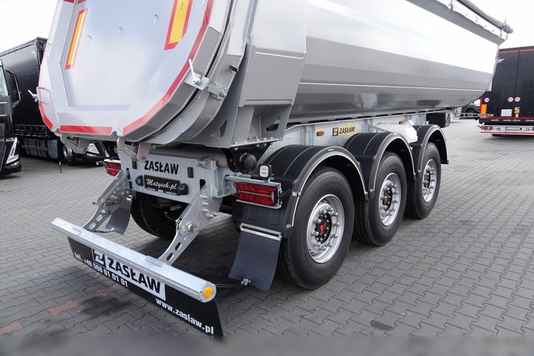 ZASŁAW Zasław WYWROTKA 26 m3 / FABRYCZNIE NOWA / STALOWA / RYNNA WANNA HP / OŚ  PODNOSZONA / SAF / 2025 ROK zdjęcie 13