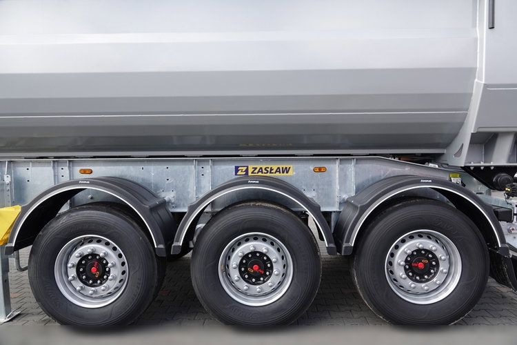 ZASŁAW Zasław WYWROTKA 26 m3 / FABRYCZNIE NOWA / STALOWA / RYNNA WANNA HP / OŚ  PODNOSZONA / SAF / 2025 ROK zdjęcie 18