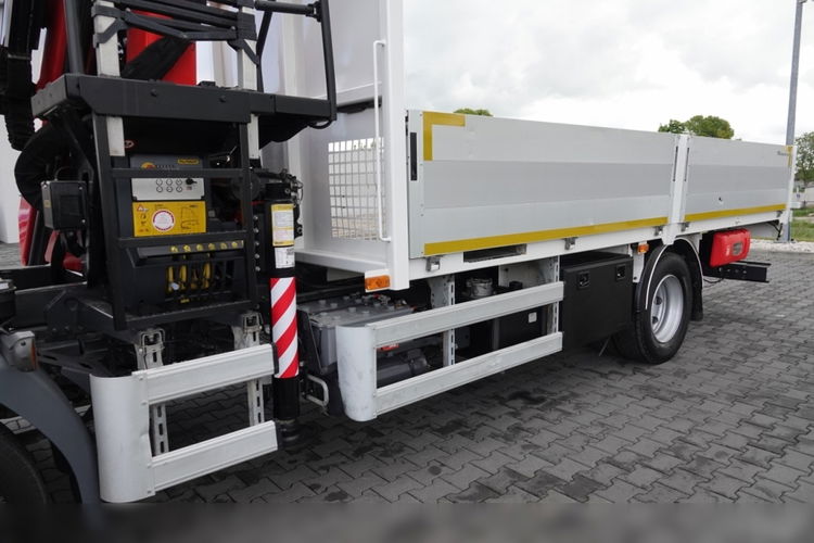 Renault D 210 /  4X2 / SKRZYNIOWY 5 M + HDS PALFINGER PK 8.501 SLD A / UDŹWIG 5 580G / STEROWANIE RADIOWE / ROTATOR / SPROWADZONY zdjęcie 13