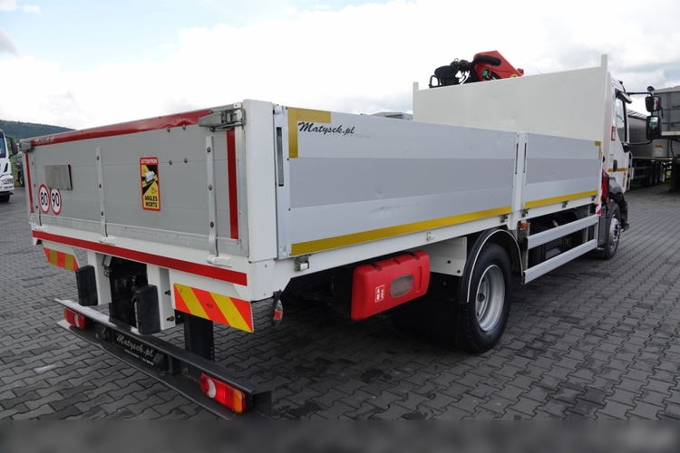 Renault D 210 /  4X2 / SKRZYNIOWY 5 M + HDS PALFINGER PK 8.501 SLD A / UDŹWIG 5 580G / STEROWANIE RADIOWE / ROTATOR / SPROWADZONY zdjęcie 17