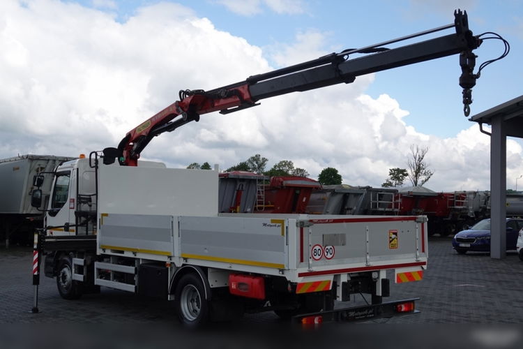 Renault D 210 /  4X2 / SKRZYNIOWY 5 M + HDS PALFINGER PK 8.501 SLD A / UDŹWIG 5 580G / STEROWANIE RADIOWE / ROTATOR / SPROWADZONY zdjęcie 3