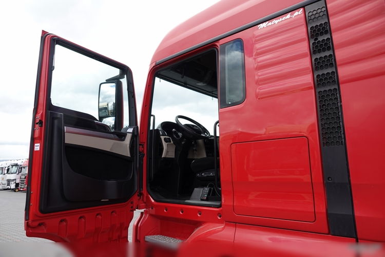 MAN TGX 18. 500 / XLX / LOW DECK / RETARDER / ZESTAW / WIELTON FIRANKA MEGA / OŚ PODNOSZONA / SAF / PO KONTRAKCIE SERWISOWYM zdjęcie 29