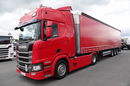 Scania R 450 / OPONY 100% / 2021 ROK / ZESTAW / FIRANKA / MULDA DO STALI 9 M / DACH PODNOSZONY DO JAZDY 3 poziomy / COILMULDA / 2021 ROK / STANDARD / OŚ PODNOSZONA zdjęcie 2