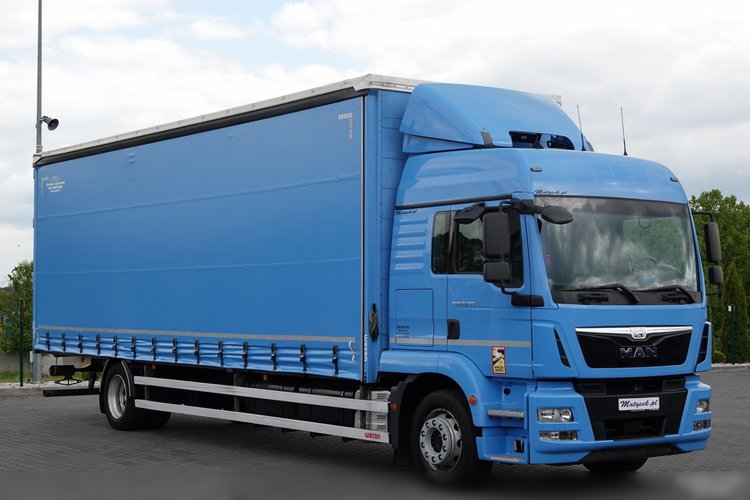 MAN TGM 18.290 / 6x2 / FIRANKA - 8.9 m / SOLÓWKA  / WECON / UAL / PO KONTRAKCIE SERWISOWYM / EURO 6 zdjęcie 9