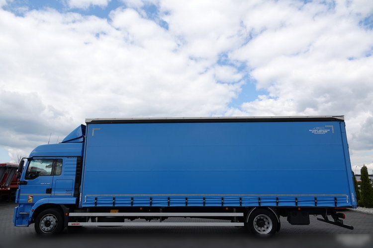 MAN TGM 18.290 / 6x2 / FIRANKA - 8.9 m / SOLÓWKA  / WECON / UAL / PO KONTRAKCIE SERWISOWYM / EURO 6 zdjęcie 13