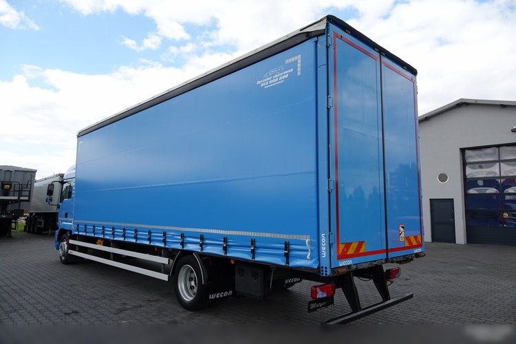MAN TGM 18.290 / 6x2 / FIRANKA - 8.9 m / SOLÓWKA  / WECON / UAL / PO KONTRAKCIE SERWISOWYM / EURO 6 zdjęcie 3