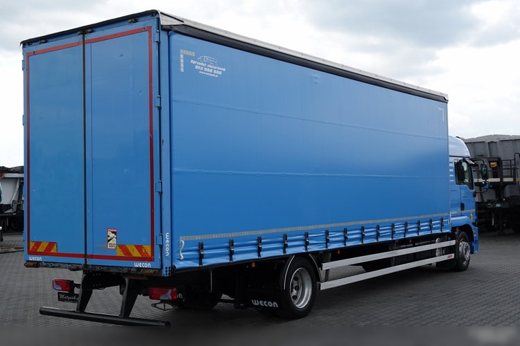 MAN TGM 18.290 / 6x2 / FIRANKA - 8.9 m / SOLÓWKA  / WECON / UAL / PO KONTRAKCIE SERWISOWYM / EURO 6 zdjęcie 6