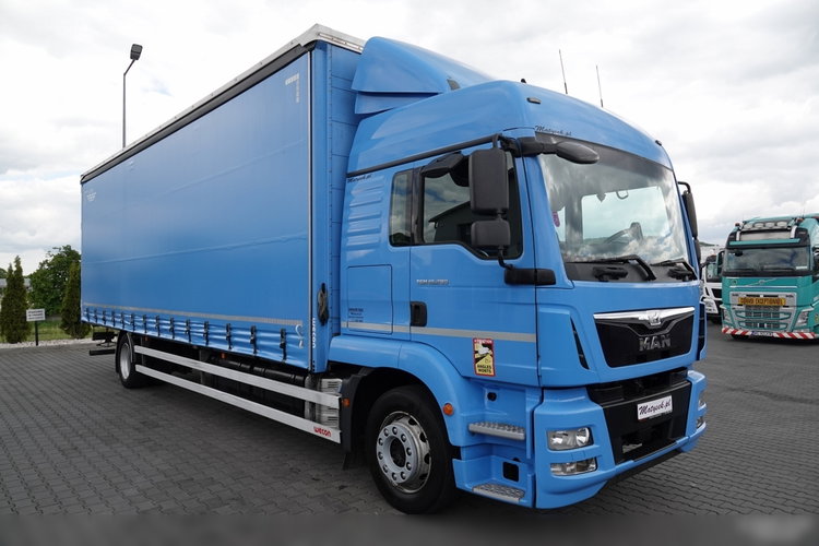 MAN TGM 18.290 / 6x2 / FIRANKA - 8.9 m / SOLÓWKA  / WECON / UAL / PO KONTRAKCIE SERWISOWYM / EURO 6 zdjęcie 7