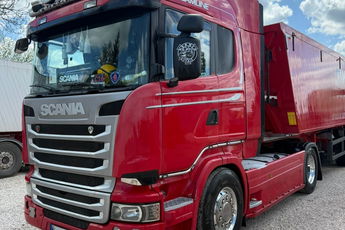 Scania R 450 / RETARDER / BEZ EGR / HYDRAULIKA / PEŁNY SERWIS / ALUSY / 2016 /