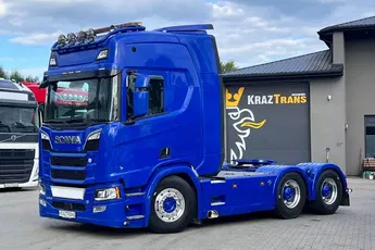 Scania 6x4 R650 bez EGR tylko SCR 66ton 390Tkm pełna opcja Scania ASO