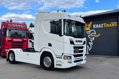 Scania R540 full ADR z Niemiec Ledy nawigacja pełna historia kontrakt Scania