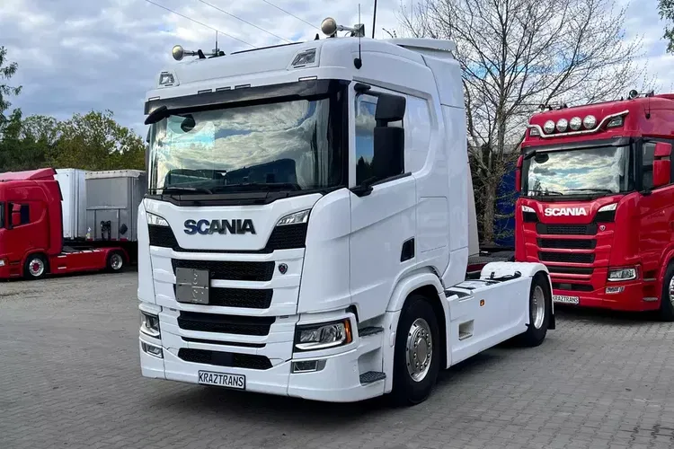R540 full ADR z Niemiec Ledy nawigacja pełna historia kontrakt Scania zdjęcie 4