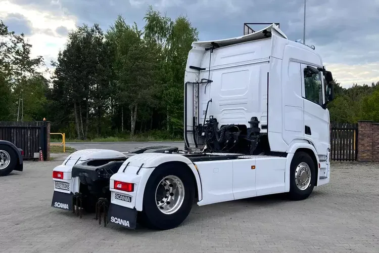 R540 full ADR z Niemiec Ledy nawigacja pełna historia kontrakt Scania zdjęcie 9