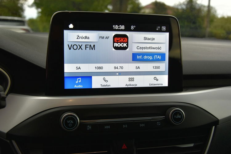 Ford Focus 1.5HDi 120KM Manual 2020r SALON FullLED NAVi TEMPOMAT 2xPDC Rezerwacja zdjęcie 35