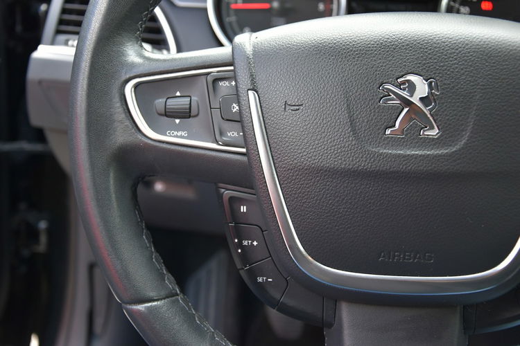 Peugeot 508 SW 1.6HDi 120KM 2017r. SALON alufelgi climatronic TEMPOMAT 150tkm zdjęcie 26