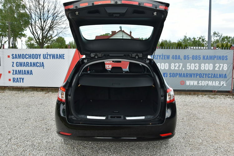 Peugeot 508 SW 1.6HDi 120KM 2017r. SALON alufelgi climatronic TEMPOMAT 150tkm zdjęcie 28