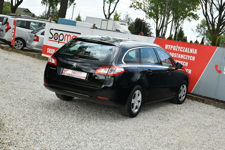 Peugeot 508 SW 1.6HDi 120KM 2017r. SALON alufelgi climatronic TEMPOMAT 150tkm zdjęcie 6