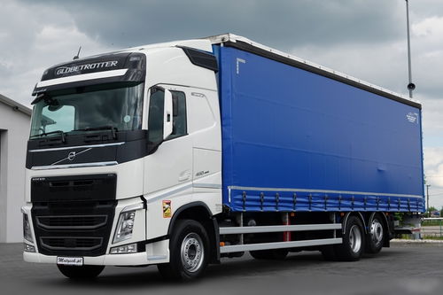 Wielton VOLVO FH 460 / 6X2 / SOLÓWKA / FIRANKA 9.45 M / I-PARK COOL / WINDA DHOLLANDIA / OŚ PODNOSZONA / PO KONTRAKCIE SERWISOWYM