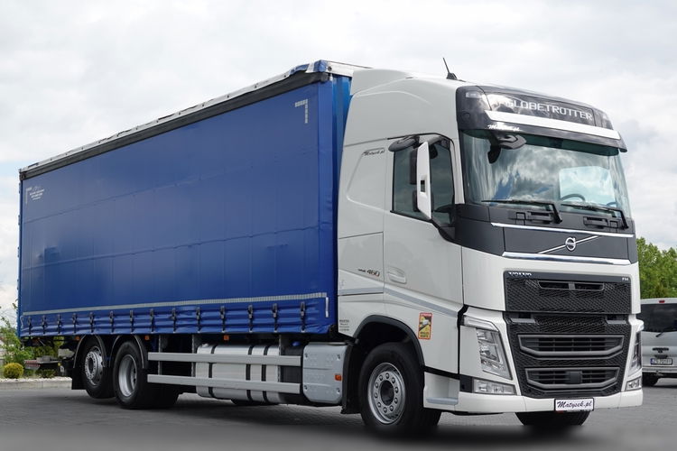 Wielton VOLVO FH 460 / 6X2 / SOLÓWKA / FIRANKA 9.45 M / I-PARK COOL / WINDA DHOLLANDIA / OŚ PODNOSZONA / PO KONTRAKCIE SERWISOWYM zdjęcie 5