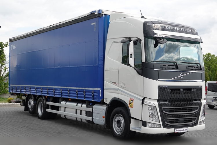 Wielton VOLVO FH 460 / 6X2 / SOLÓWKA / FIRANKA 9.45 M / I-PARK COOL / WINDA DHOLLANDIA / OŚ PODNOSZONA / PO KONTRAKCIE SERWISOWYM zdjęcie 6