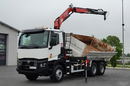 Renault C 380 / 6x4 / WYWROTKA 3 STRONNA  + HDS FASSI F135 / HYDROBURTA / EURO 6 / STEROWANIE RADIOWE / ROTATOR / BORDMATIC zdjęcie 9