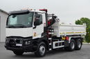 Renault C 380 / 6x4 / WYWROTKA 3 STRONNA  + HDS FASSI F135 / HYDROBURTA / EURO 6 / STEROWANIE RADIOWE / ROTATOR / BORDMATIC zdjęcie 14