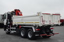 Renault C 380 / 6x4 / WYWROTKA 3 STRONNA  + HDS FASSI F135 / HYDROBURTA / EURO 6 / STEROWANIE RADIOWE / ROTATOR / BORDMATIC zdjęcie 15