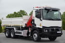 Renault C 380 / 6x4 / WYWROTKA 3 STRONNA  + HDS FASSI F135 / HYDROBURTA / EURO 6 / STEROWANIE RADIOWE / ROTATOR / BORDMATIC zdjęcie 18