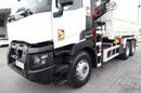 Renault C 380 / 6x4 / WYWROTKA 3 STRONNA  + HDS FASSI F135 / HYDROBURTA / EURO 6 / STEROWANIE RADIOWE / ROTATOR / BORDMATIC zdjęcie 20