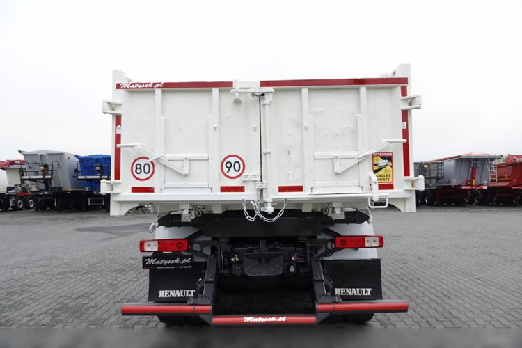 Renault C 380 / 6x4 / WYWROTKA 3 STRONNA  + HDS FASSI F135 / HYDROBURTA / EURO 6 / STEROWANIE RADIOWE / ROTATOR / BORDMATIC zdjęcie 23