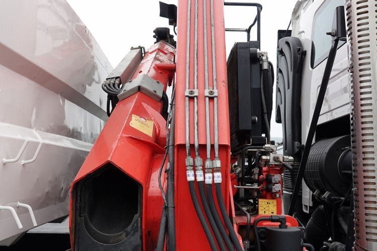 Renault C 380 / 6x4 / WYWROTKA 3 STRONNA  + HDS FASSI F135 / HYDROBURTA / EURO 6 / STEROWANIE RADIOWE / ROTATOR / BORDMATIC zdjęcie 34