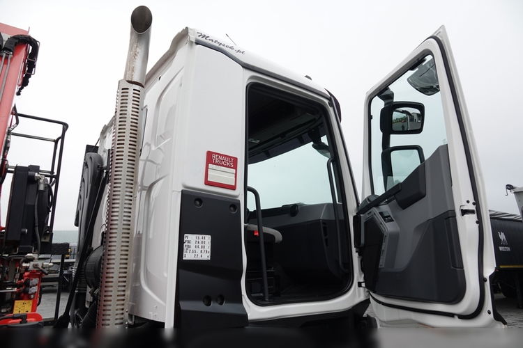 Renault C 380 / 6x4 / WYWROTKA 3 STRONNA  + HDS FASSI F135 / HYDROBURTA / EURO 6 / STEROWANIE RADIOWE / ROTATOR / BORDMATIC zdjęcie 48