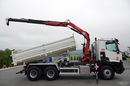 Renault C 380 / 6x4 / WYWROTKA 3 STRONNA  + HDS FASSI F135 / HYDROBURTA / EURO 6 / STEROWANIE RADIOWE / ROTATOR / BORDMATIC zdjęcie 6