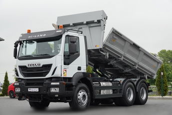 Iveco TRAKKER 450 / 6x4 / WYWROTKA / HYDROBURTA / BORDMATIC / EURO 6 / MEILLER KIPPER