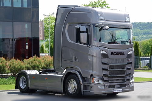 Scania S 540 / RETARDER / CAŁA NA PODUSZKACH / METALIK / NAVI / SKÓRY / EXPRES / BOGATA OPCJA / PO ZŁOTYM KONTRAKCIE SERWISOWYM