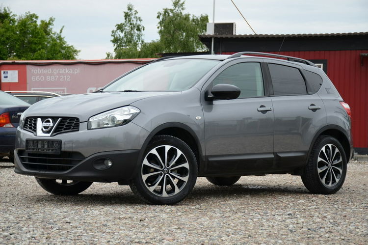 Nissan Qashqai Zarejestrowany 1.6i 120KM Lift Serwis Panorama Navi Kamera 360 Skóra zdjęcie 11