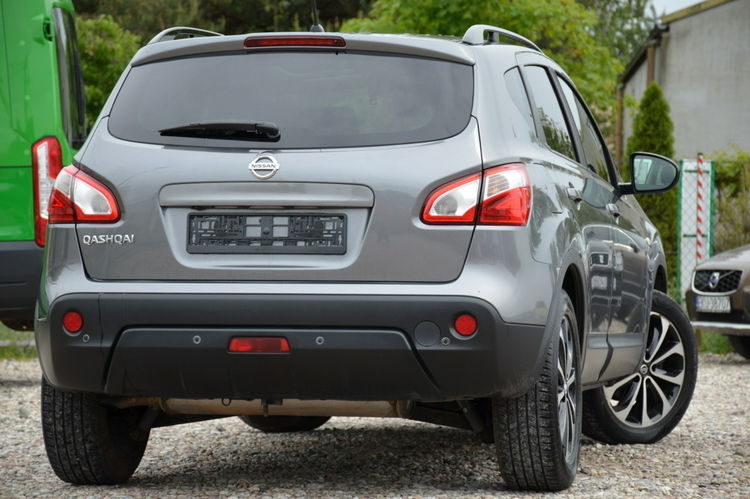 Nissan Qashqai Zarejestrowany 1.6i 120KM Lift Serwis Panorama Navi Kamera 360 Skóra zdjęcie 13
