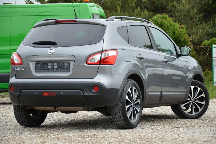 Nissan Qashqai Zarejestrowany 1.6i 120KM Lift Serwis Panorama Navi Kamera 360 Skóra zdjęcie 14