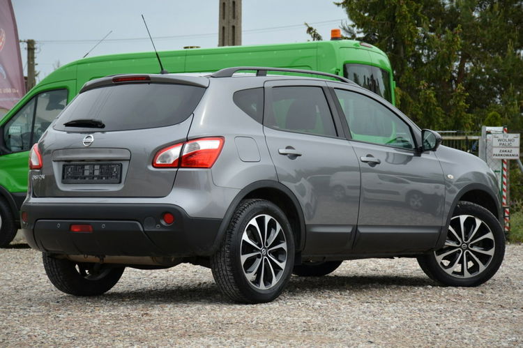 Nissan Qashqai Zarejestrowany 1.6i 120KM Lift Serwis Panorama Navi Kamera 360 Skóra zdjęcie 15