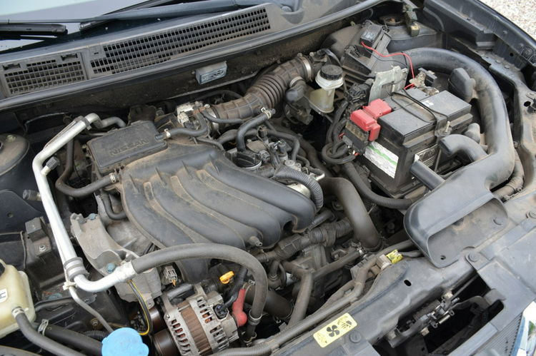 Nissan Qashqai Zarejestrowany 1.6i 120KM Lift Serwis Panorama Navi Kamera 360 Skóra zdjęcie 18