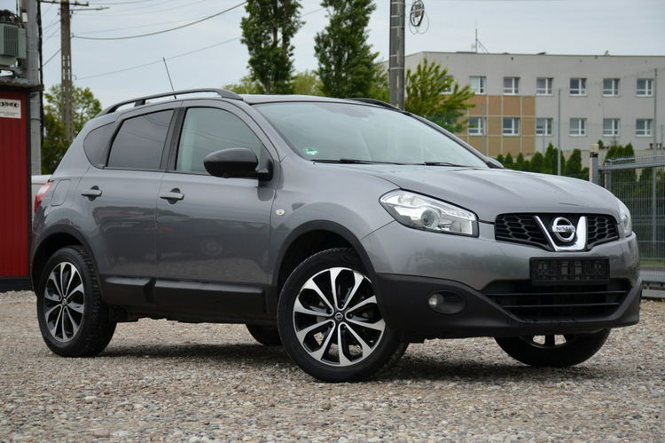 Nissan Qashqai Zarejestrowany 1.6i 120KM Lift Serwis Panorama Navi Kamera 360 Skóra zdjęcie 5