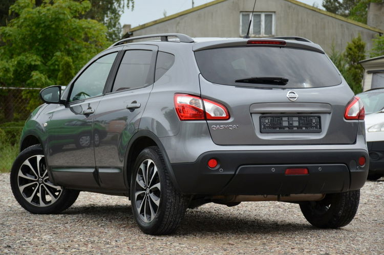 Nissan Qashqai Zarejestrowany 1.6i 120KM Lift Serwis Panorama Navi Kamera 360 Skóra zdjęcie 7