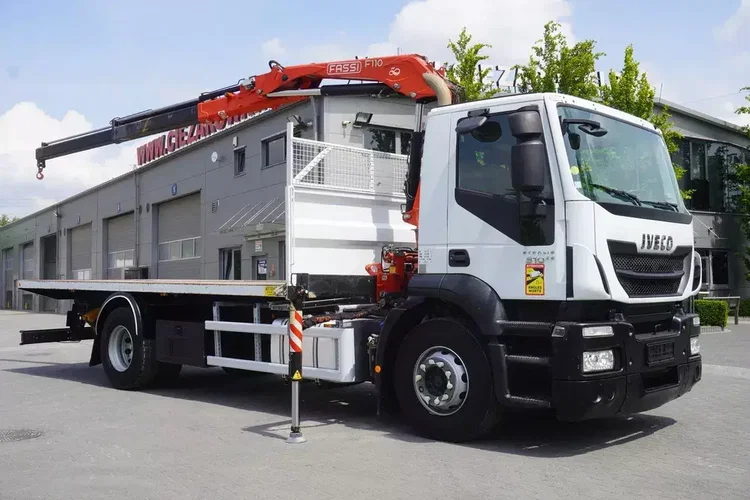 Iveco Stralis 310 E6 / HDS Fassi F110B / 630 MTH / udźwig 4t / 19t zdjęcie 12