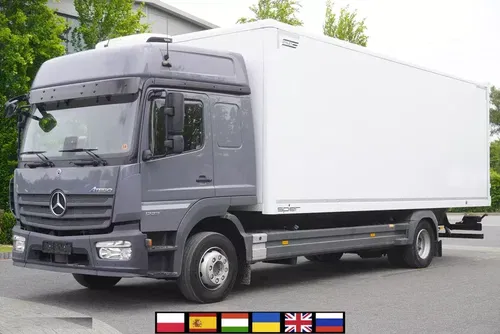 Mercedes Atego 1223 / Kontener 18 EPAL / 2021 / kab. sypialna