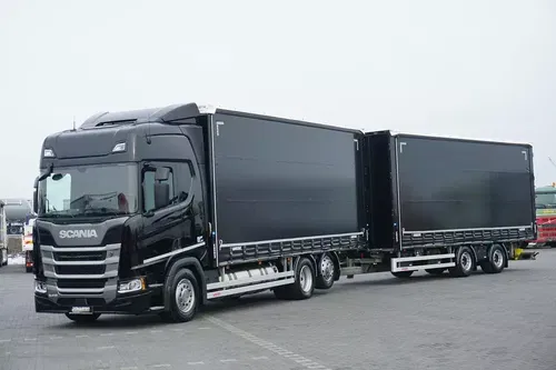 Scania R 410 / LNG / ACC / EURO 6 / ZESTAW PRZEJAZDOWY 120 M3 / RETARDER