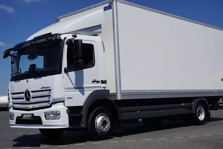 Mercedes ATEGO / 1221 / ACC / EURO 6 / KONTENER + WINDA / 17 PALET zdjęcie 22
