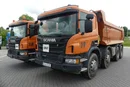 Scania P410 8x4 / WYWROTKA TYLNO ZSYPOWA / SKIBICKI 17m3 / zdjęcie 4