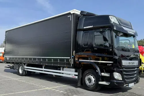 DAF CF 320 E6 Winda Firana Tył Drzwi Dach Zsuwany Długi 9.40m